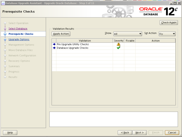 Oracle 12c Upgrade 3